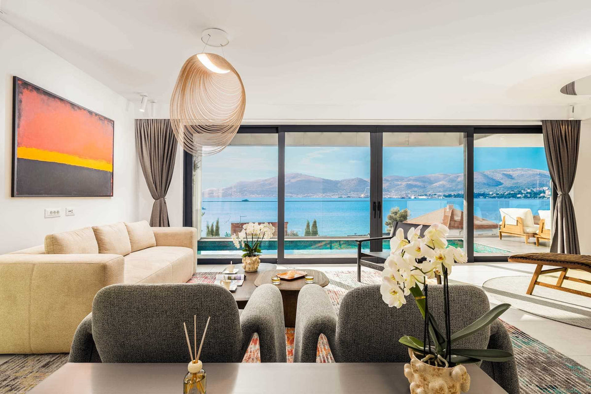 Villa Aquarama bei Trogir – 2 Pools & Meerblick, Kroatien