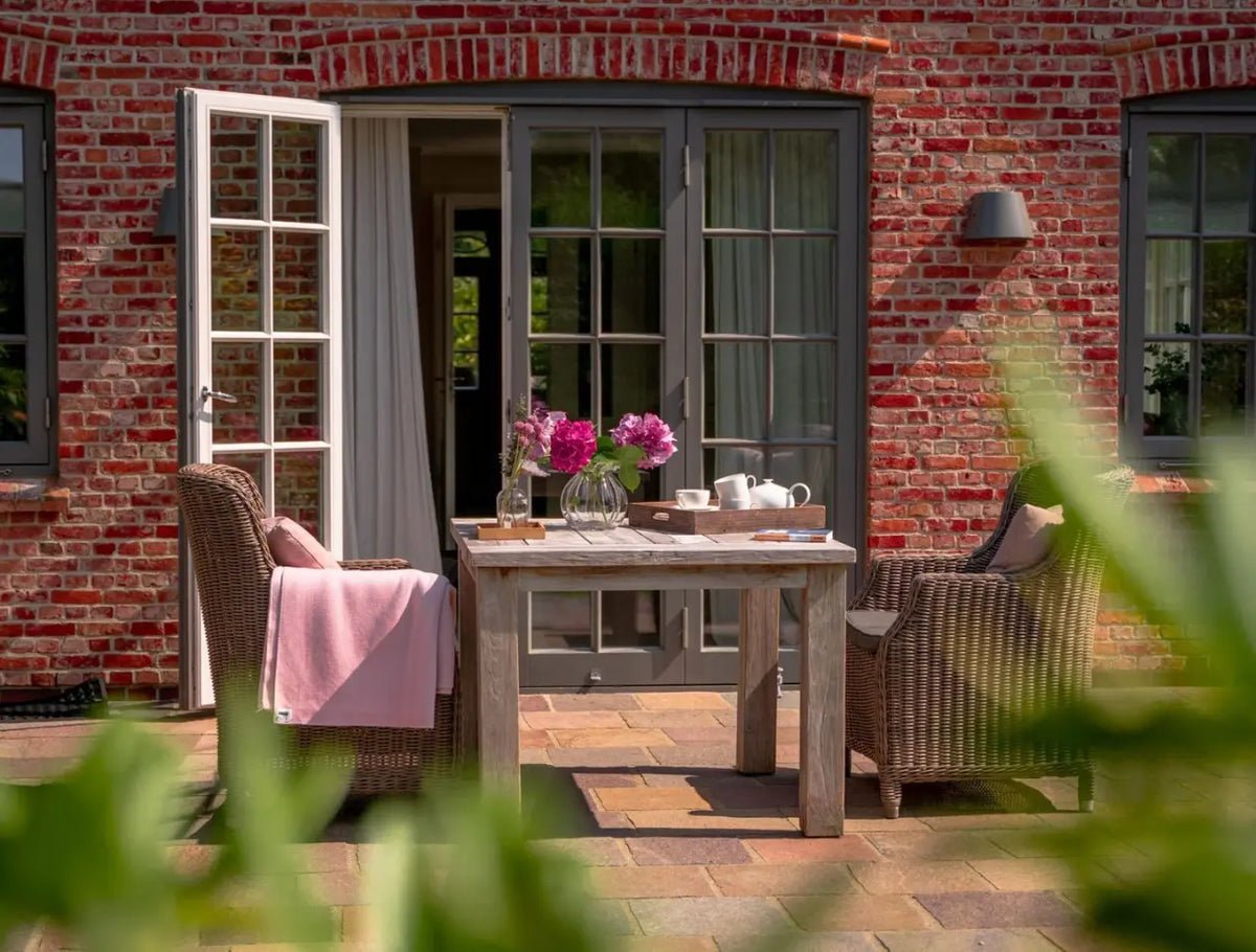 Reetdach-Ferienhaus mit Sauna in Morsum – Sylt