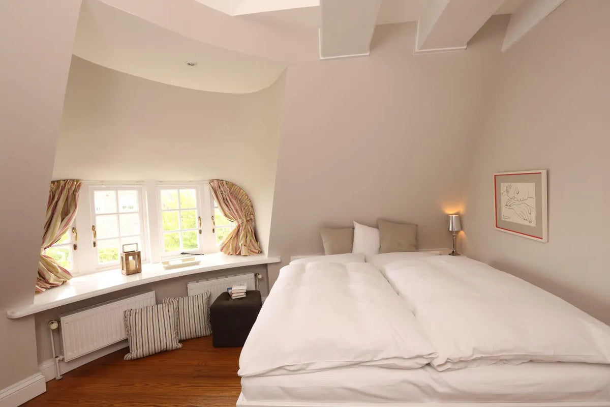 Reetdachhaus mit Meerblick in Munkmarsch – Sylt