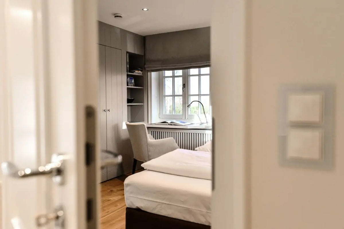 Reetdach-Ferienhaus mit Sauna in Morsum – Sylt