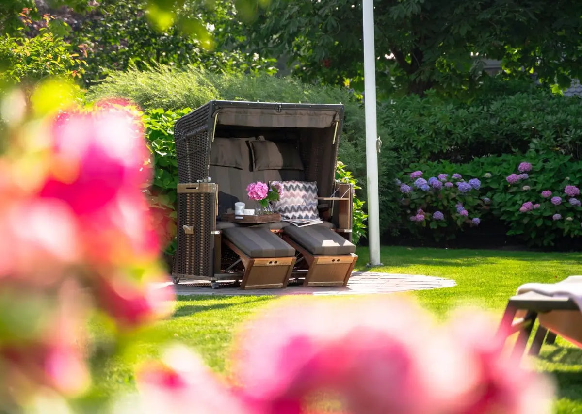 Reetdach-Ferienhaus mit Sauna in Morsum – Sylt